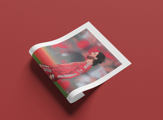 Dominik Szoboszlai vs Arsenal Print