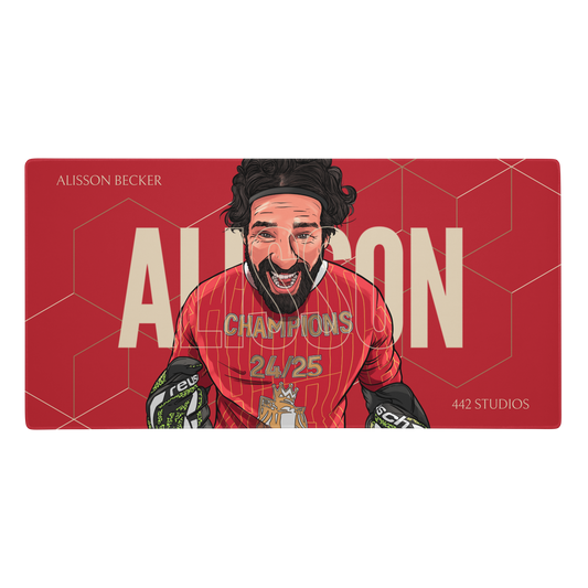 Alisson Becker Champions Gaming Mat