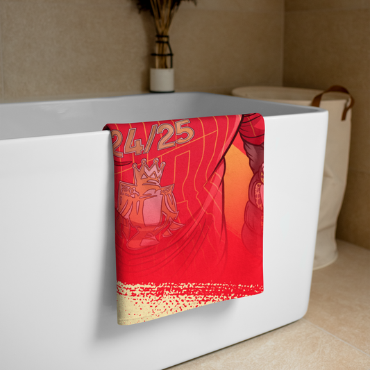 Alisson Becker Champions Beach Towel