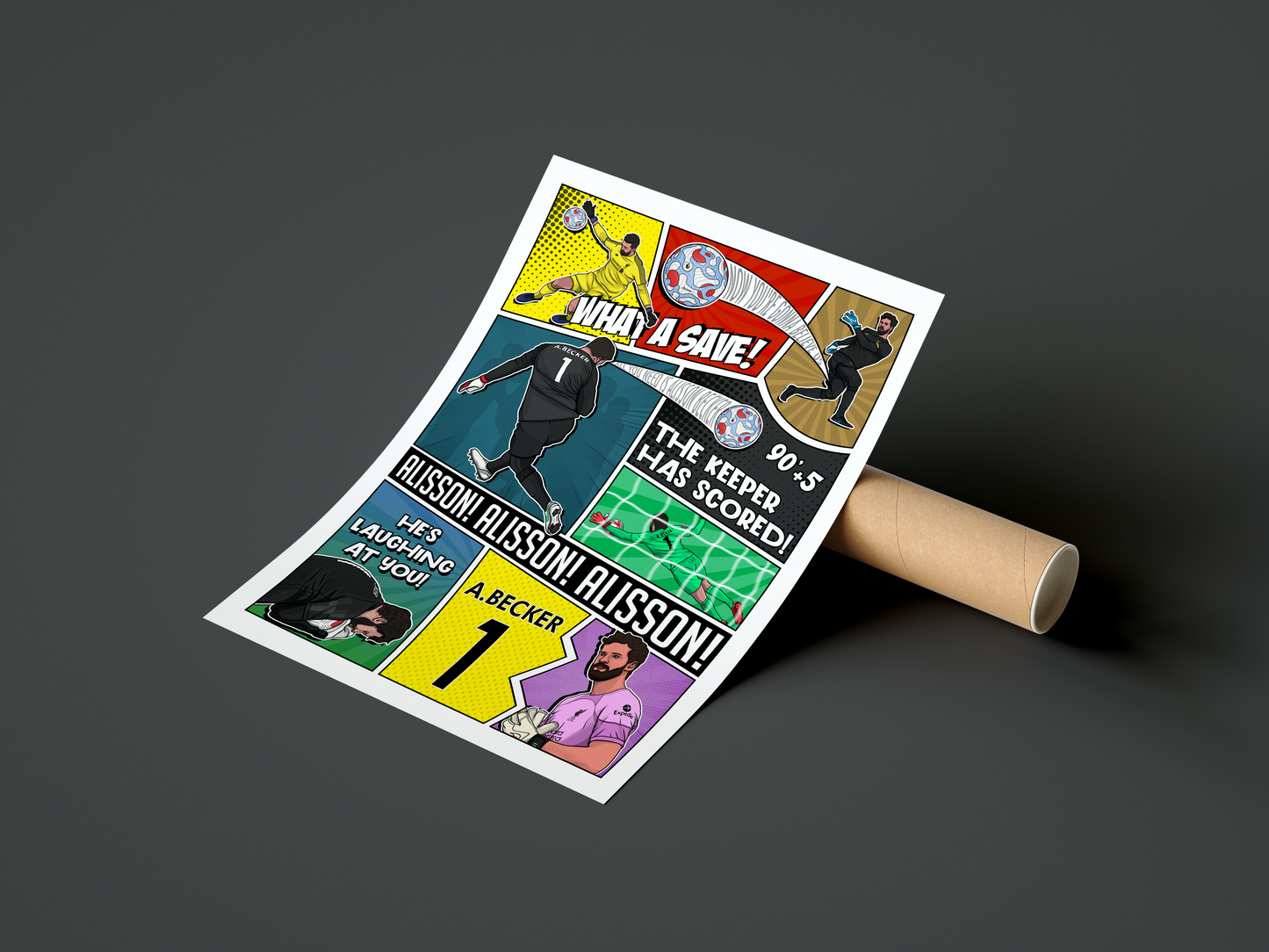 Jack Designs Liverpool FC & More Posters