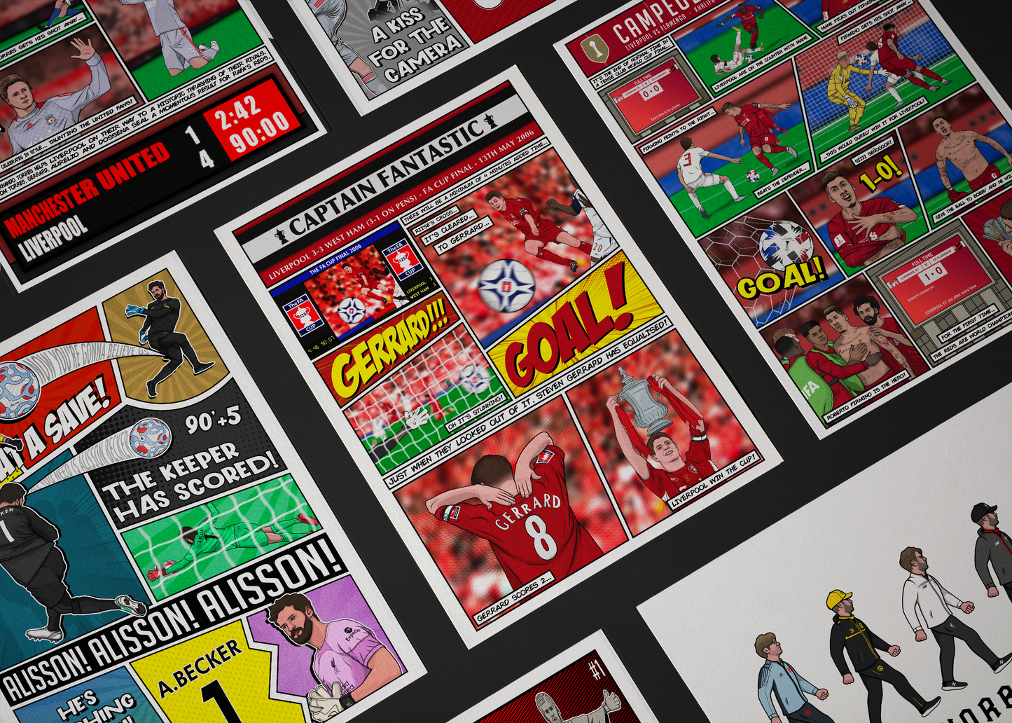 Jack Designs Liverpool FC & More Posters