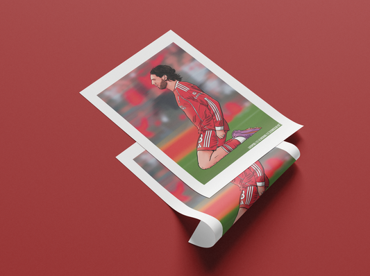Dominik Szoboszlai vs Arsenal Print
