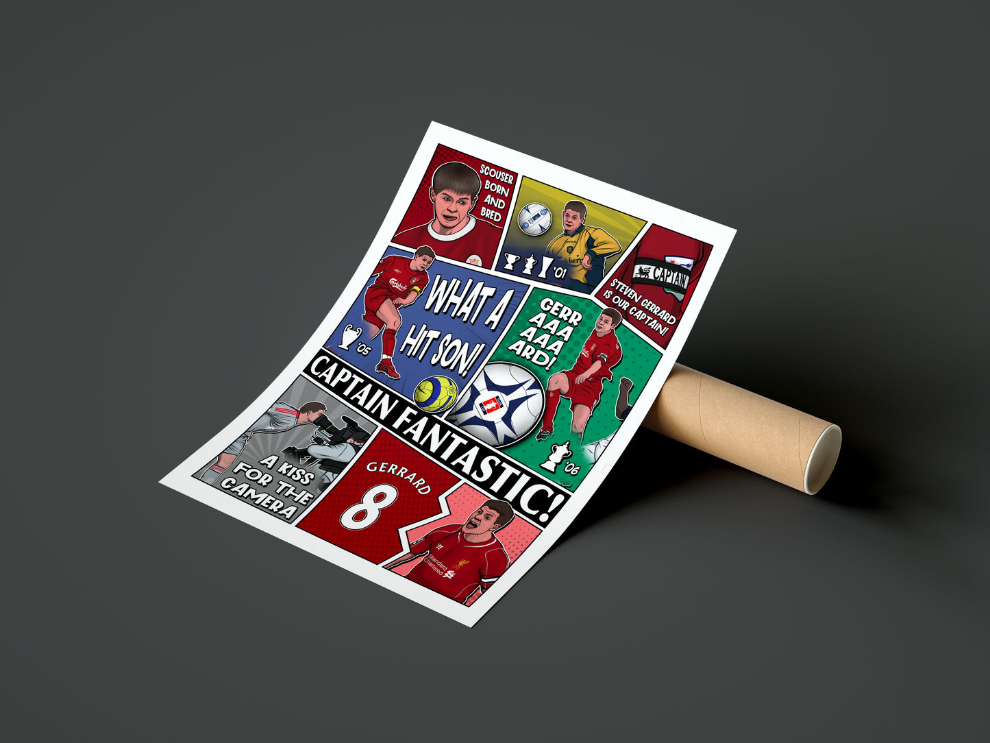 Jack Designs Liverpool FC & More Posters