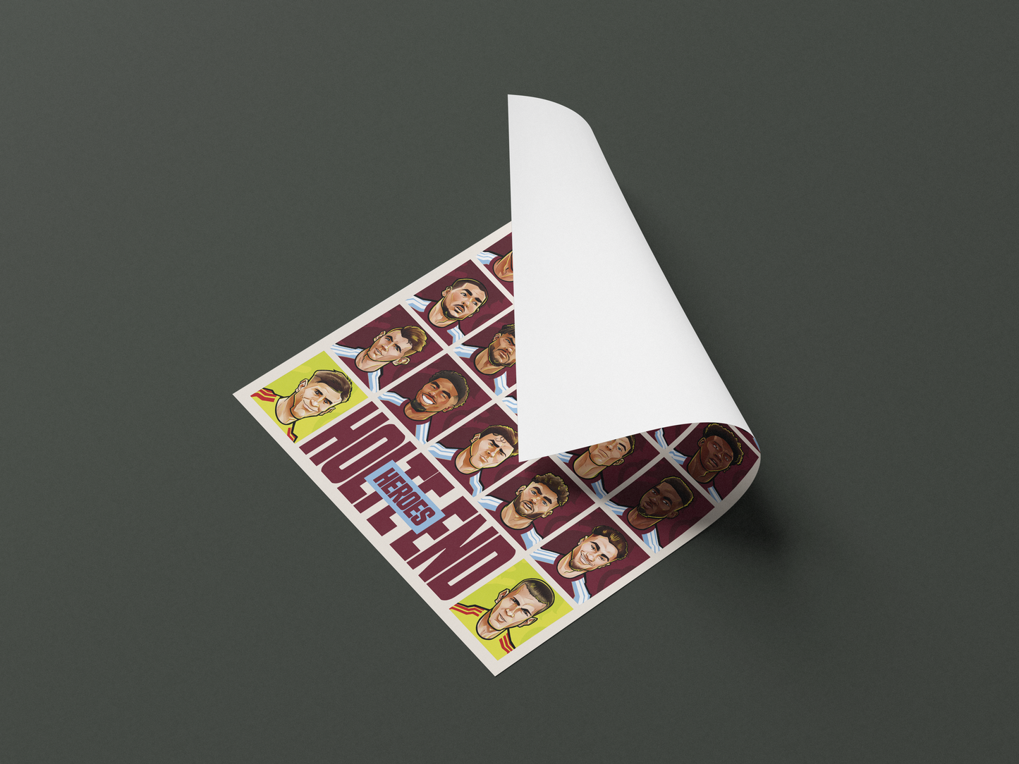 Squid Inc Aston Villa FC 2025/26 Squad Print