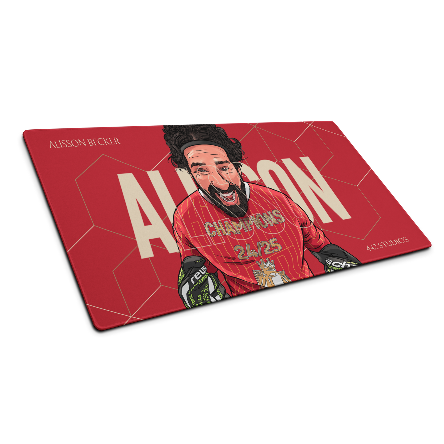 Alisson Becker Champions Gaming Mat