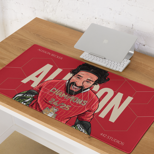 Alisson Becker Champions Gaming Mat