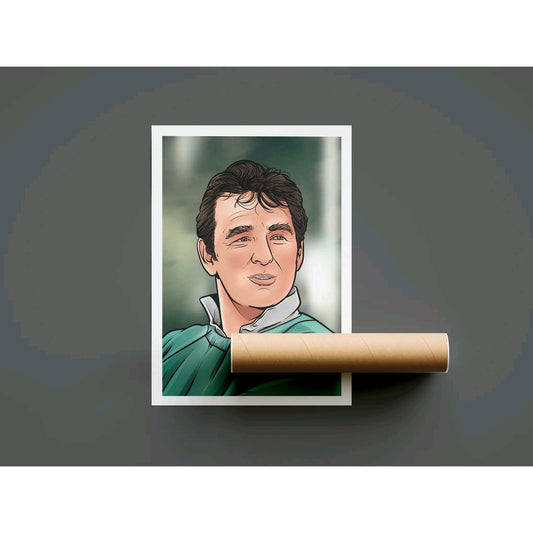 Brian Clough "Forest Heroes" Print