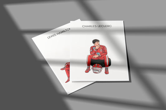 Charles LeClerc x Ferrari Print