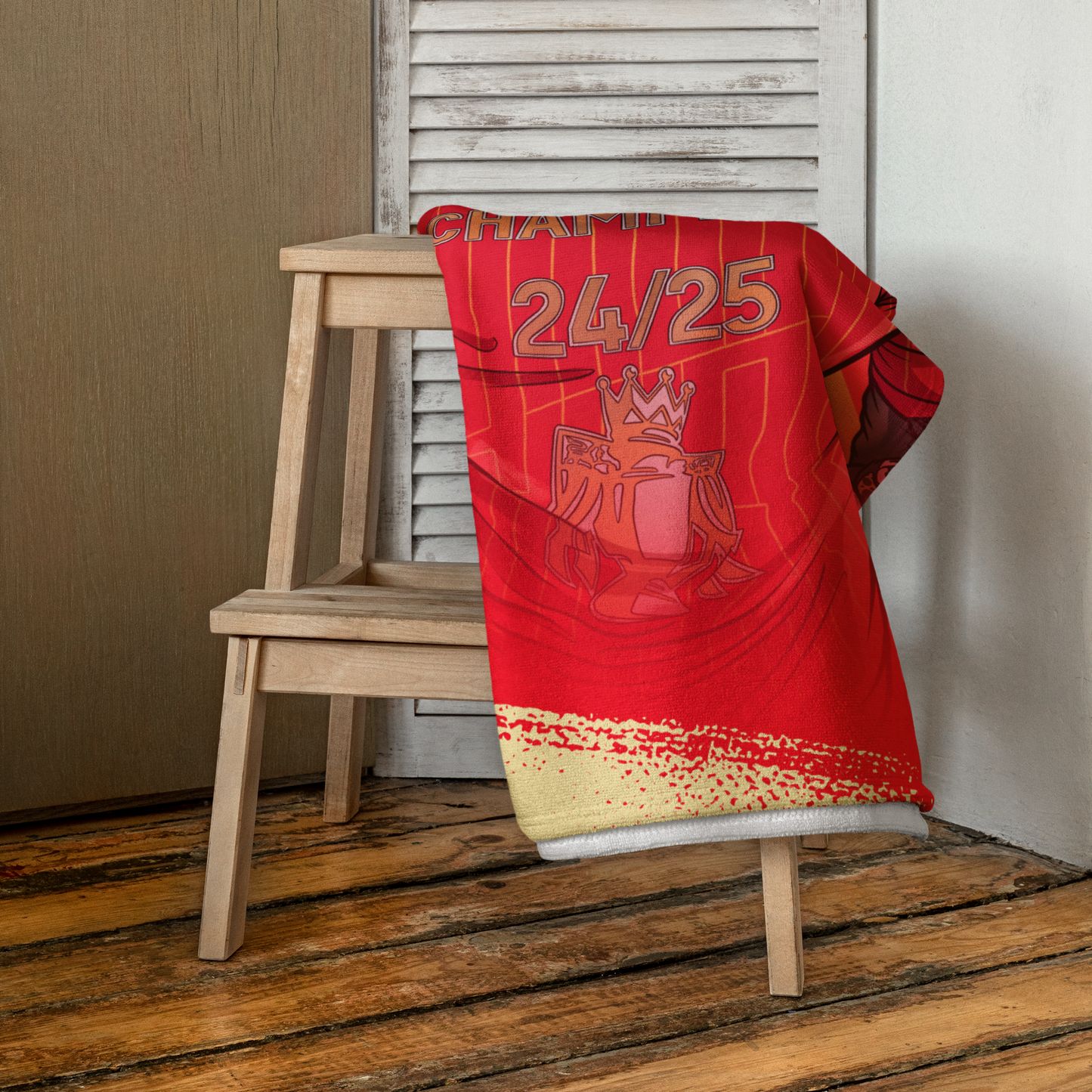 Alisson Becker Champions Beach Towel